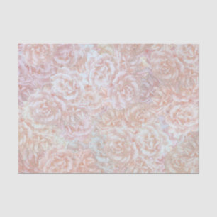 Vintage Rose in Creme - Blumenmuster Seidenpapier