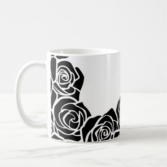 Vintage Rose Kaffeetasse (Links)