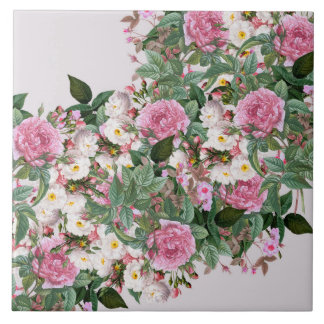 Vintage Rose Keramik Tile Fliese