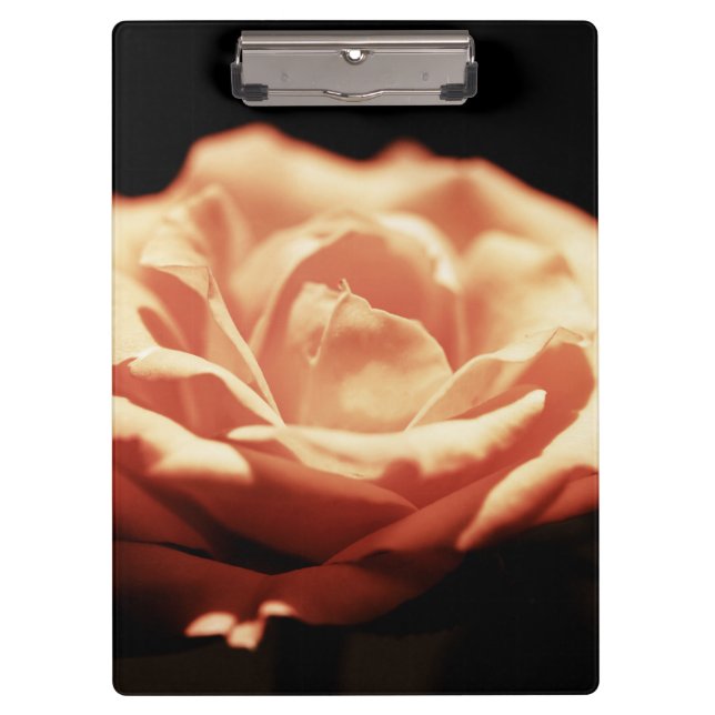 Vintage Rose Klemmbrett (Vorderseite)