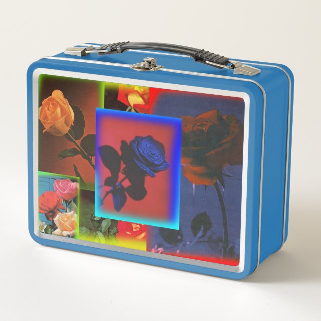Vintage Rose Lunchbox (Vorderseite)
