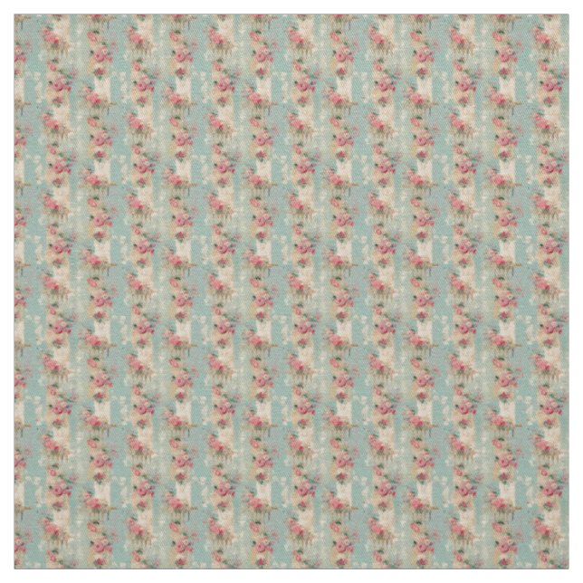 Vintage Rose Parco Civico-Ciani Stoff (Muster)