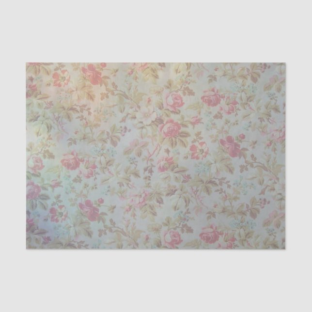 Vintage Rose Seidenpapier (Vorderseite)