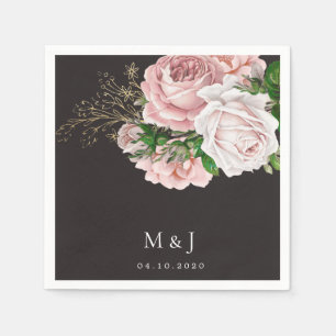 Vintage Rose Serviette
