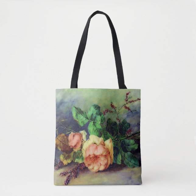 Vintage Rose Tasche (Vorderseite)
