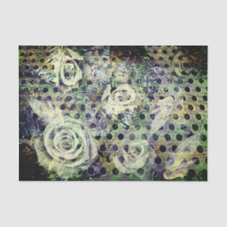 Vintage Rose und Angel Wing Tissue Seidenpapier