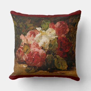 Vintage Rose von Georges Jeannin III Kissen
