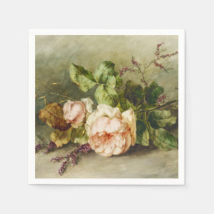 Vintage Rose von Margaretha Roosenboom Serviette