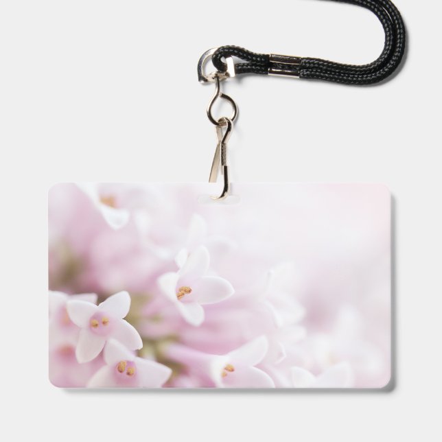 vintage Rosen Abzeichen Ausweis (Vorderseite mit Lanyard)