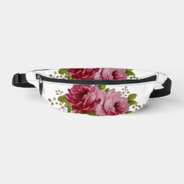 Vintage-Rosen-Eleganz Bauchtasche