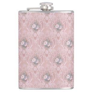Vintage-Rosen Flachmann