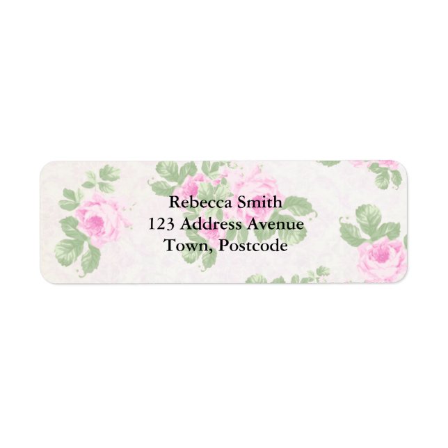 Vintage Rosen mit Blumenzauber (Vorne)