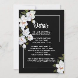 Vintage Rosenverkleidung Einladung