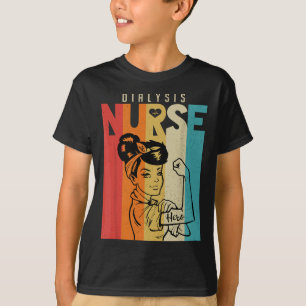 Vintage-Rosie-die-Nieterin-Dialyse-Krankenschweste T-Shirt