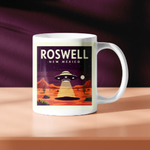 Vintage Roswell New Mexico Kaffeetasse