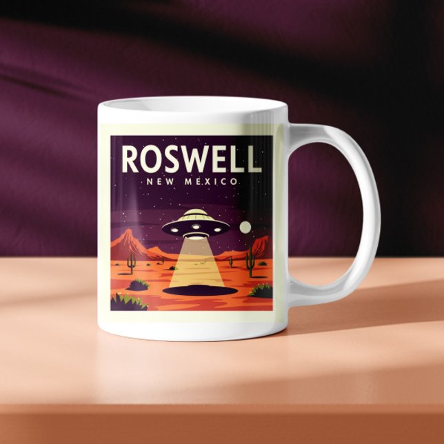 Vintage Roswell New Mexico Kaffeetasse (Von Creator hochgeladen)