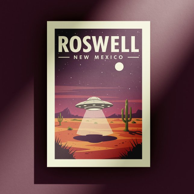 Vintage Roswell New Mexico Postkarte (Von Creator hochgeladen)