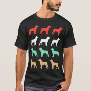 Vintage Rottweiler Hund Retro T-Shirt