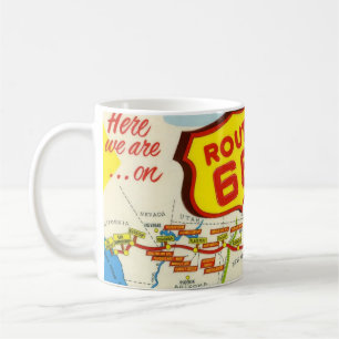 Vintage Route 66 Tasse