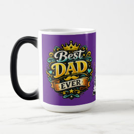 Vintage Royal Dad Dankbarkeits-Farbmorph-Tasse Verwandlungstasse