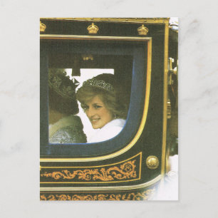 Vintage Royalty, Königin und Diana Postkarte