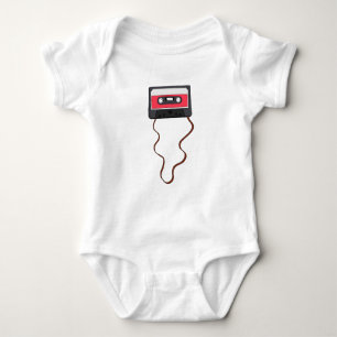 Vintage Rückgabe des Kassettenbands Baby Strampler