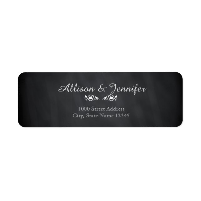 Vintage Rücksendeadresse (Vorne)