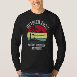 Vintage Ruhestand 2022 Pensionierung Für Männer T-Shirt
