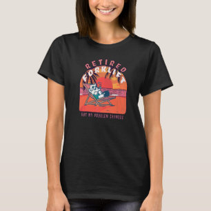 Vintage Ruhestandsregelung für Gabelstapler T-Shirt