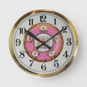 Vintage Runde Wanduhr
