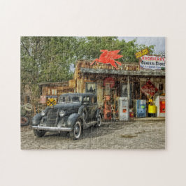 Vintage Rustikal-Landgasstation 1930