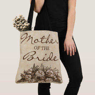 Vintage Rustikale Florale Benutzerdefinierte Mutte Tasche