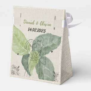 Vintage Rustikale Hochzeit Geschenkschachtel