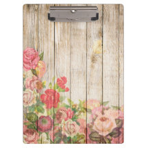 Vintage rustikale romantische Rose Holz