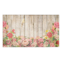 Vintage rustikale romantische Rose Holz