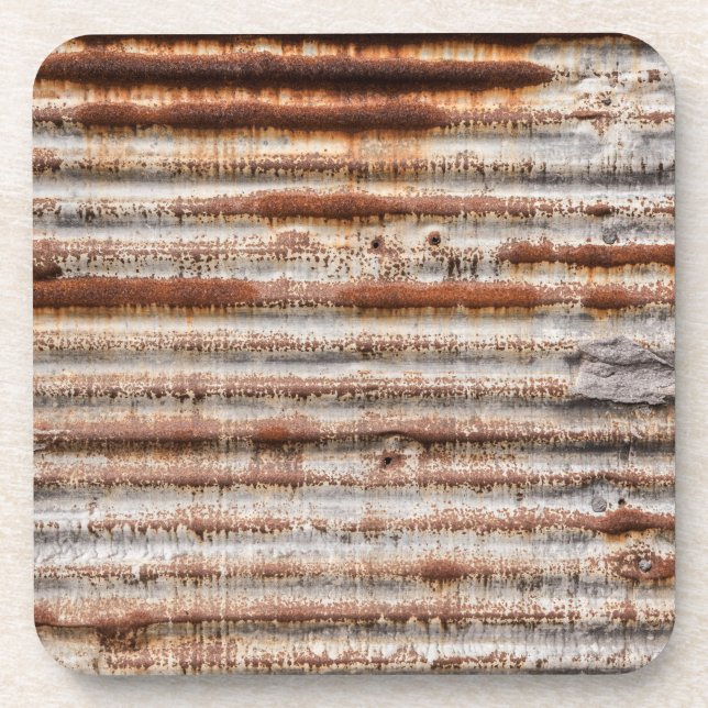 Vintage Rusty Getränkeuntersetzer (Vorderseite)