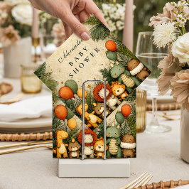 Vintage Safari Dinosaur Baby Shower Serviette