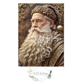 Vintage Saint-Nic Schnitt Paper Seidenpapier