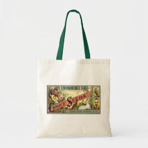 Vintage-Samenpaket-Etikettenkunst, Vick's Choice S Tragetasche