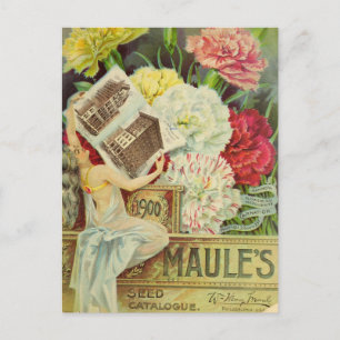 Vintage-Samenwerbepostkarte Postkarte