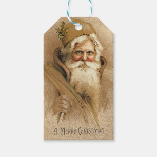 Vintage Sankt Geschenkanhänger