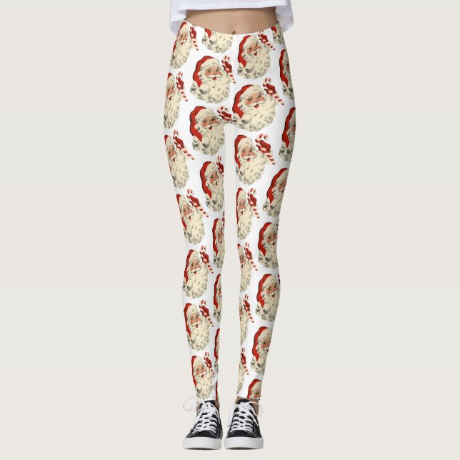 Vintage Sankt-Leggings Leggings (Vorderseite)
