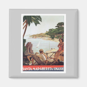 Vintage Sankt Margherita Ligure Magnet