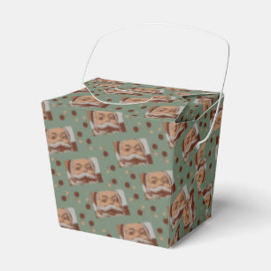 Vintage Santa Geschenkboxen Geschenkschachtel