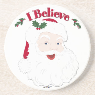 Vintage Santa I Getränkeuntersetzer