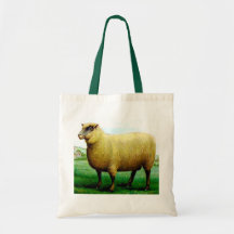 Vintage Schafmalerei