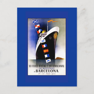 Vintage Schifffahrt Kunst auf Karten, Postkarten