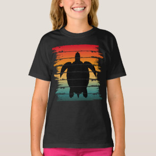 VINTAGE-SCHILDKRÖTE MEERESLEBEWESEN REPTIL T-Shirt