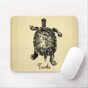 VINTAGE SCHILDKRÖTE MOUSEPAD