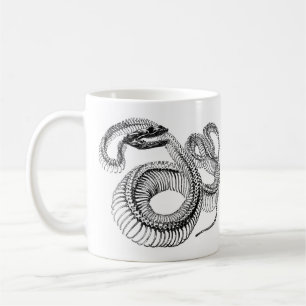 Vintage-Schlangenskelett 11oz Tasse